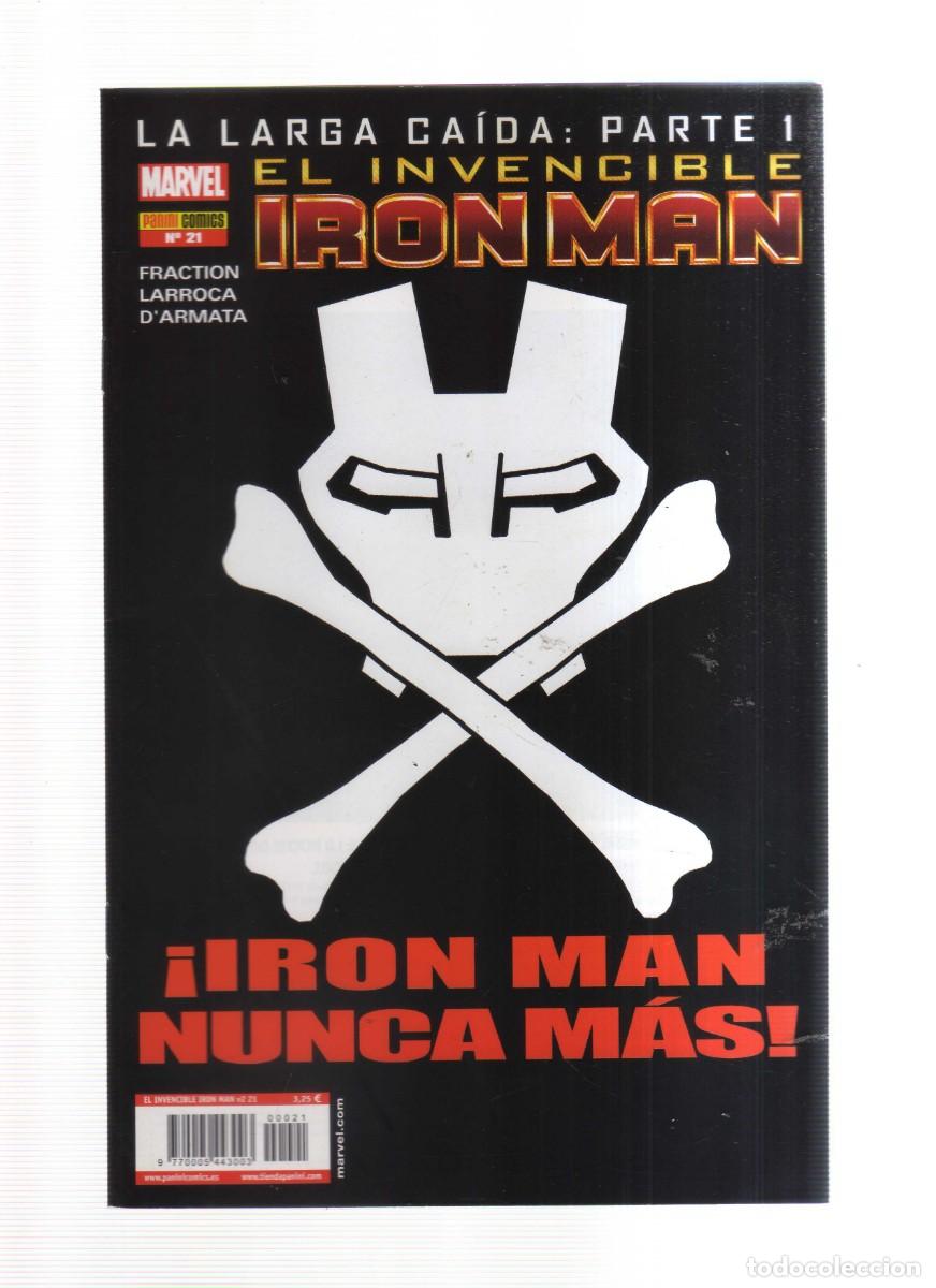 Tebeos: IRON MAN EL INVENCIBLE N,21 LA LARGA CAIDA .PARTE 1 - Foto 1