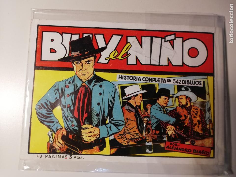 Tebeos: BILLY EL NI&Ntilde;O. ALEJANDRO BLASCO. FACS&Iacute;MIL 1988. - Foto 1
