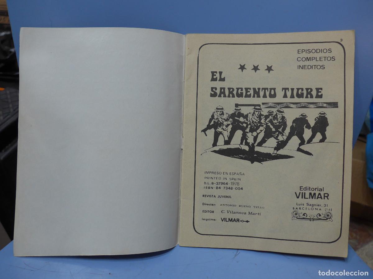 Tebeos: EL SARGENTO TIGRE - ARMA SECRETA - EDITORIAL VILMAR - Foto 3