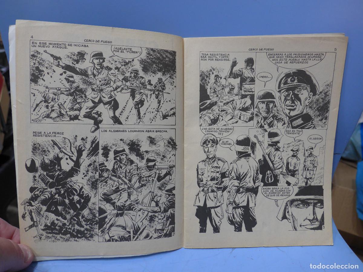 Tebeos: GUERRA - CERCO DE FUEGO - EDITORIAL VILMAR - Foto 4