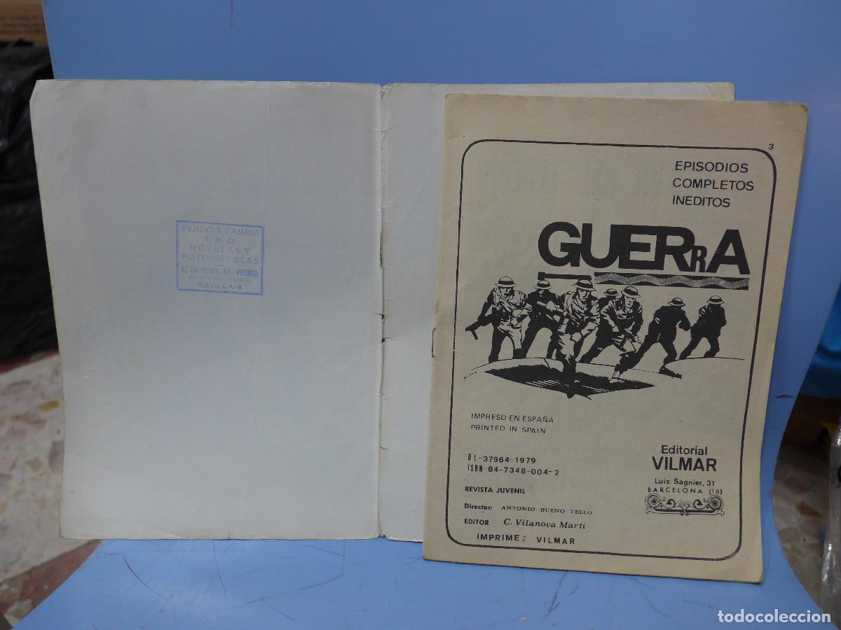 Tebeos: GUERRA - LA CUEVA DEL TESORO - EDITORIAL VILMAR - Foto 3