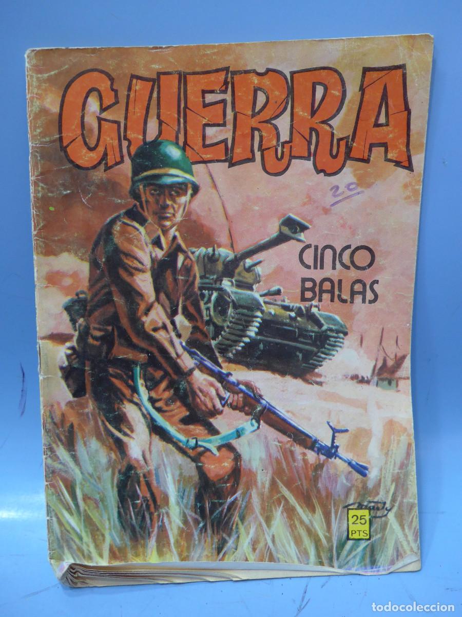 Tebeos: GUERRA - CINCO BALAS - EDITORIAL VILMAR - Foto 1