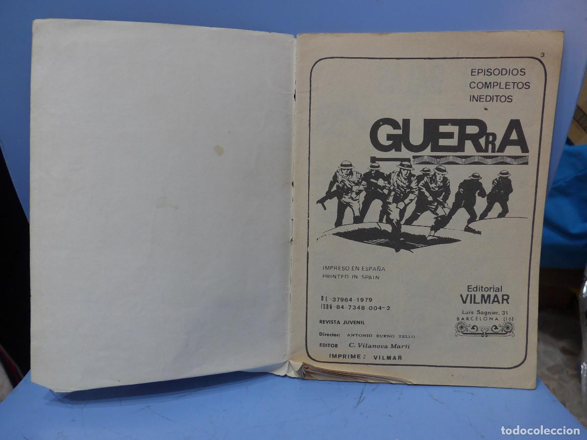 Tebeos: GUERRA - CINCO BALAS - EDITORIAL VILMAR - Foto 4