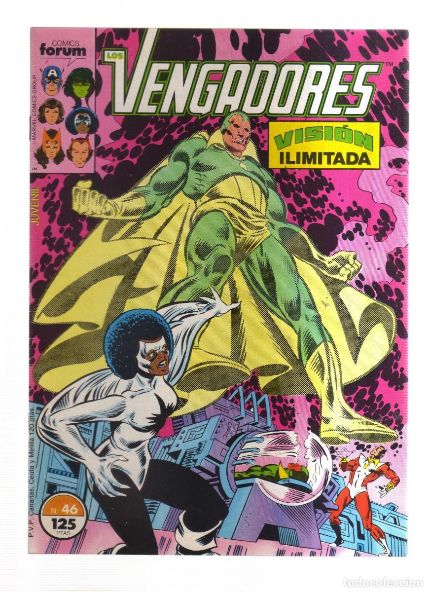 Tebeos: LOS VENGADORES N,46 FORUM - Foto 1