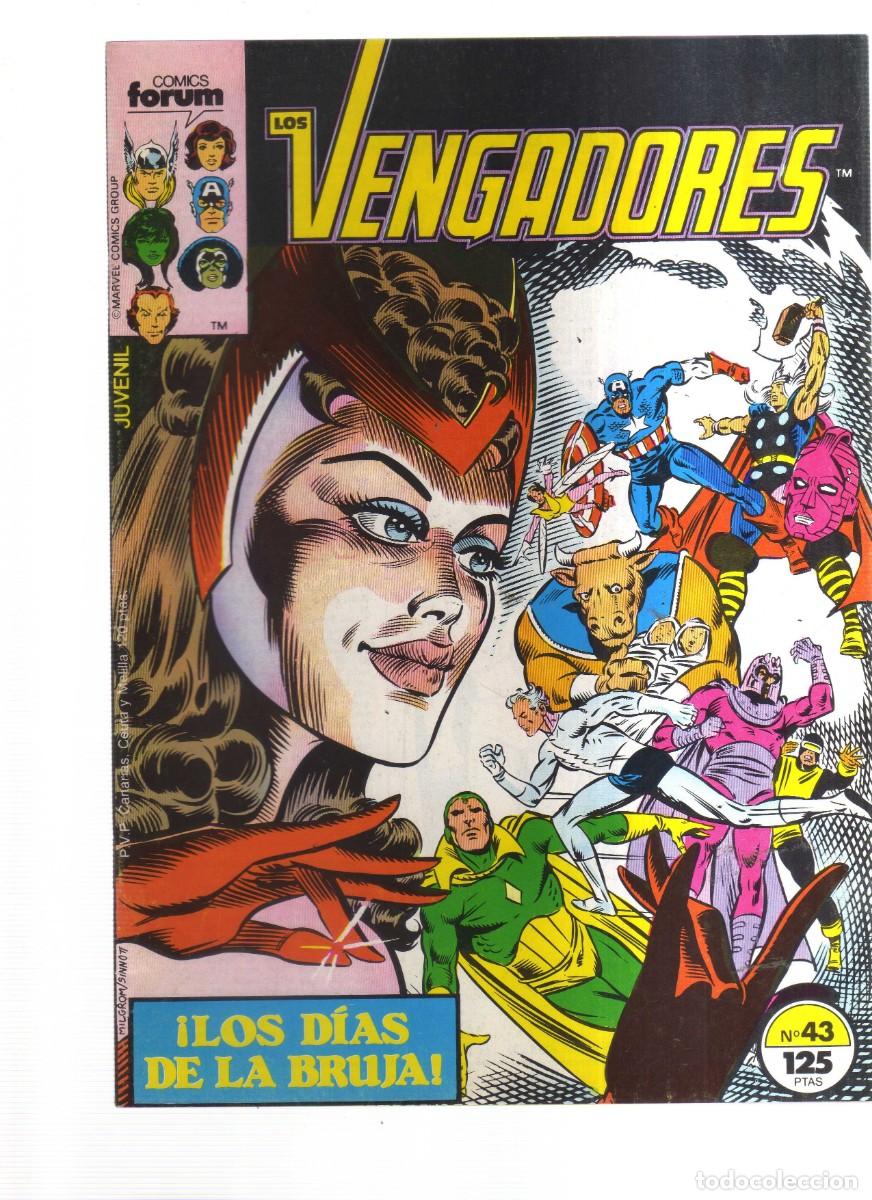 Tebeos: LOS VENGADORES N,43 FORUM - Foto 1
