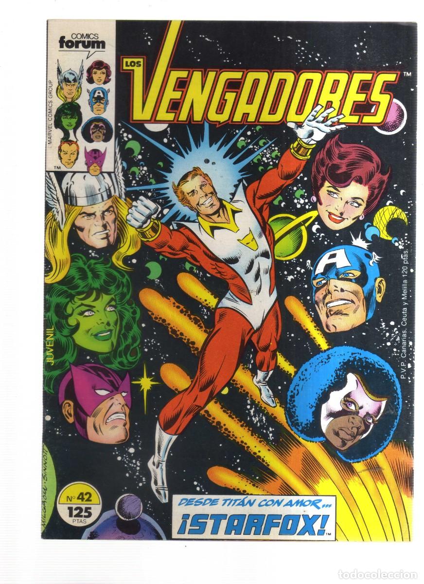 Tebeos: LOS VENGADORES N,42 FORUM - Foto 1