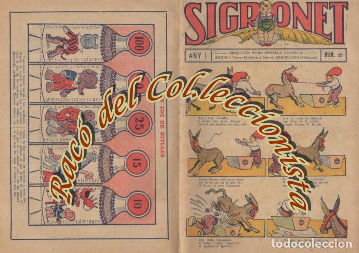 Tebeos: SIGRONET , N. 020 , ANY I, 1924 - Foto 1