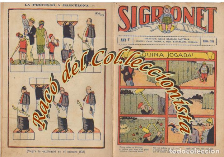 Tebeos: SIGRONET , N. 208 , ANY V, 1928 - Foto 1