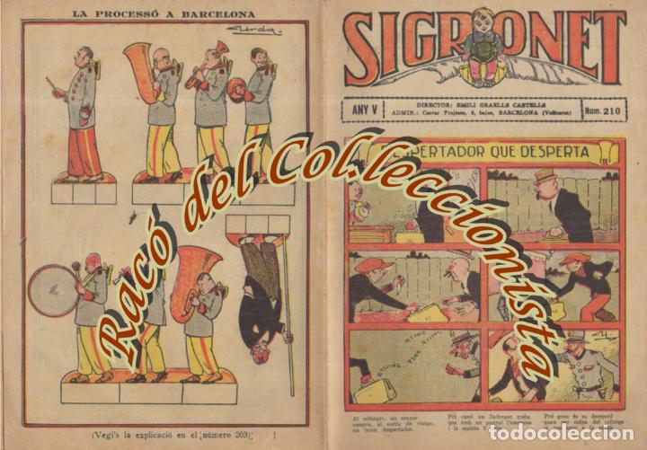 Tebeos: SIGRONET , N. 210 , ANY V, 1928 - Foto 1