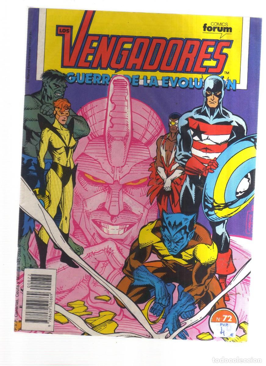 Tebeos: LOS VENGADORES N,72 FORUM - Foto 1