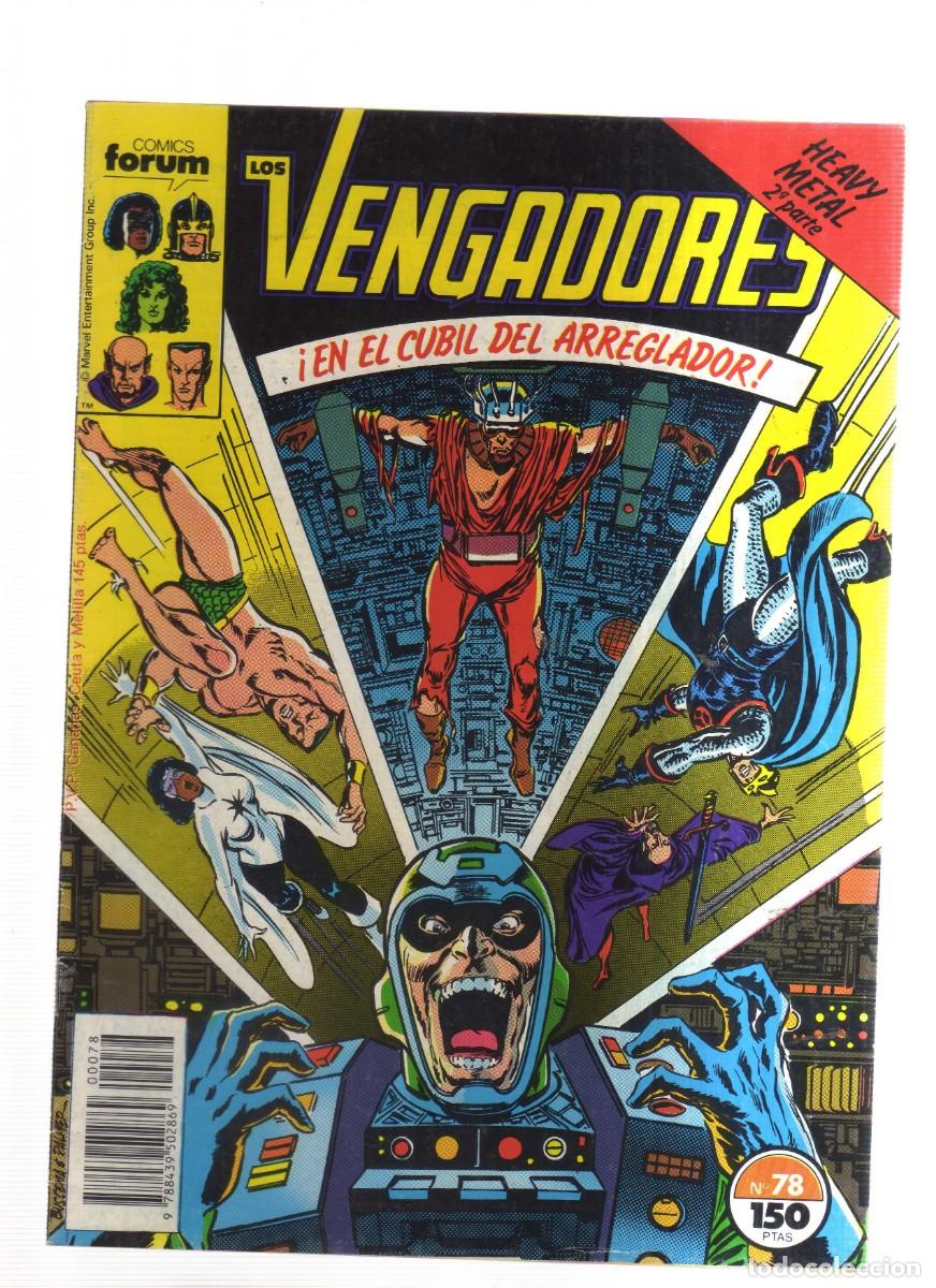 Tebeos: LOS VENGADORES N,78 FORUM - Foto 1