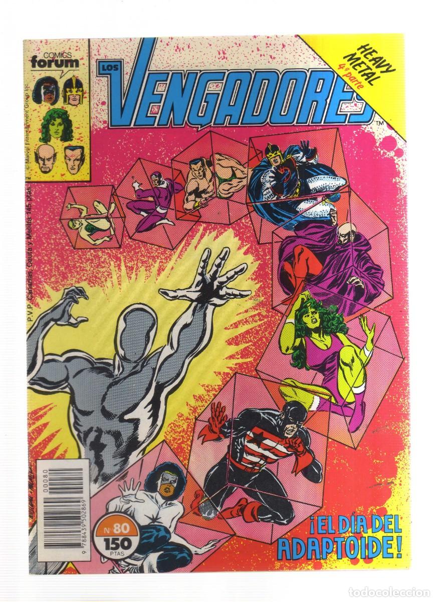 Tebeos: LOS VENGADORES N,80 FORUM - Foto 1