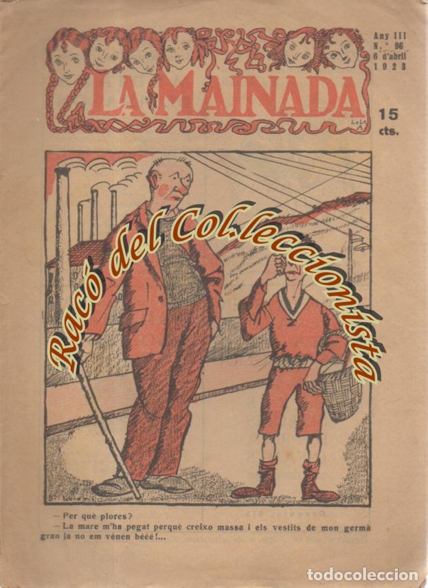 Tebeos: LA MAINADA , N. 096 ANY II , 1923 - Foto 1