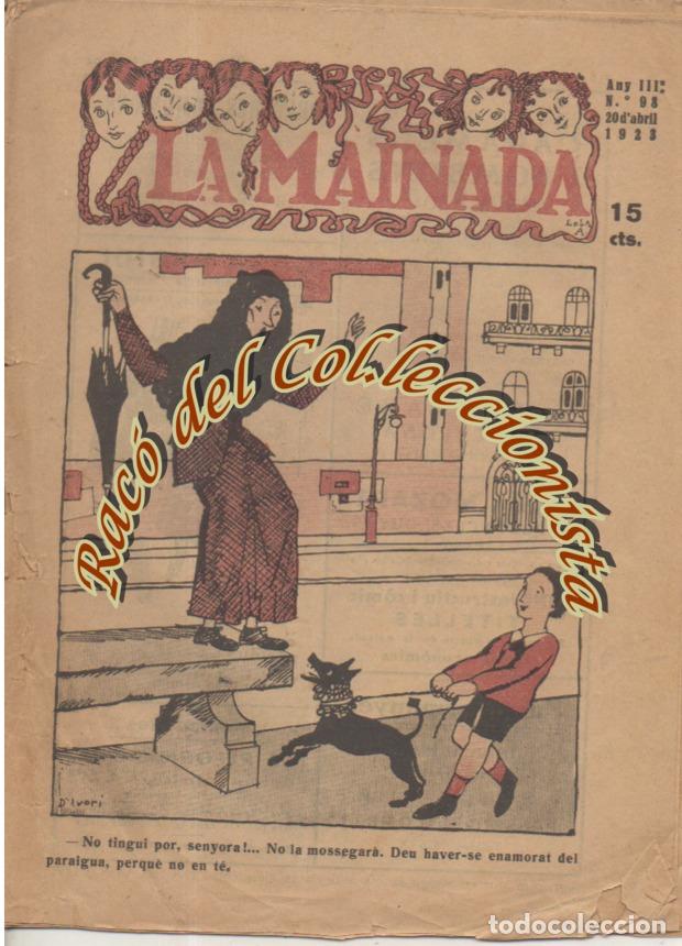 Tebeos: LA MAINADA , N. 098 ANY II , 1923 - Foto 1
