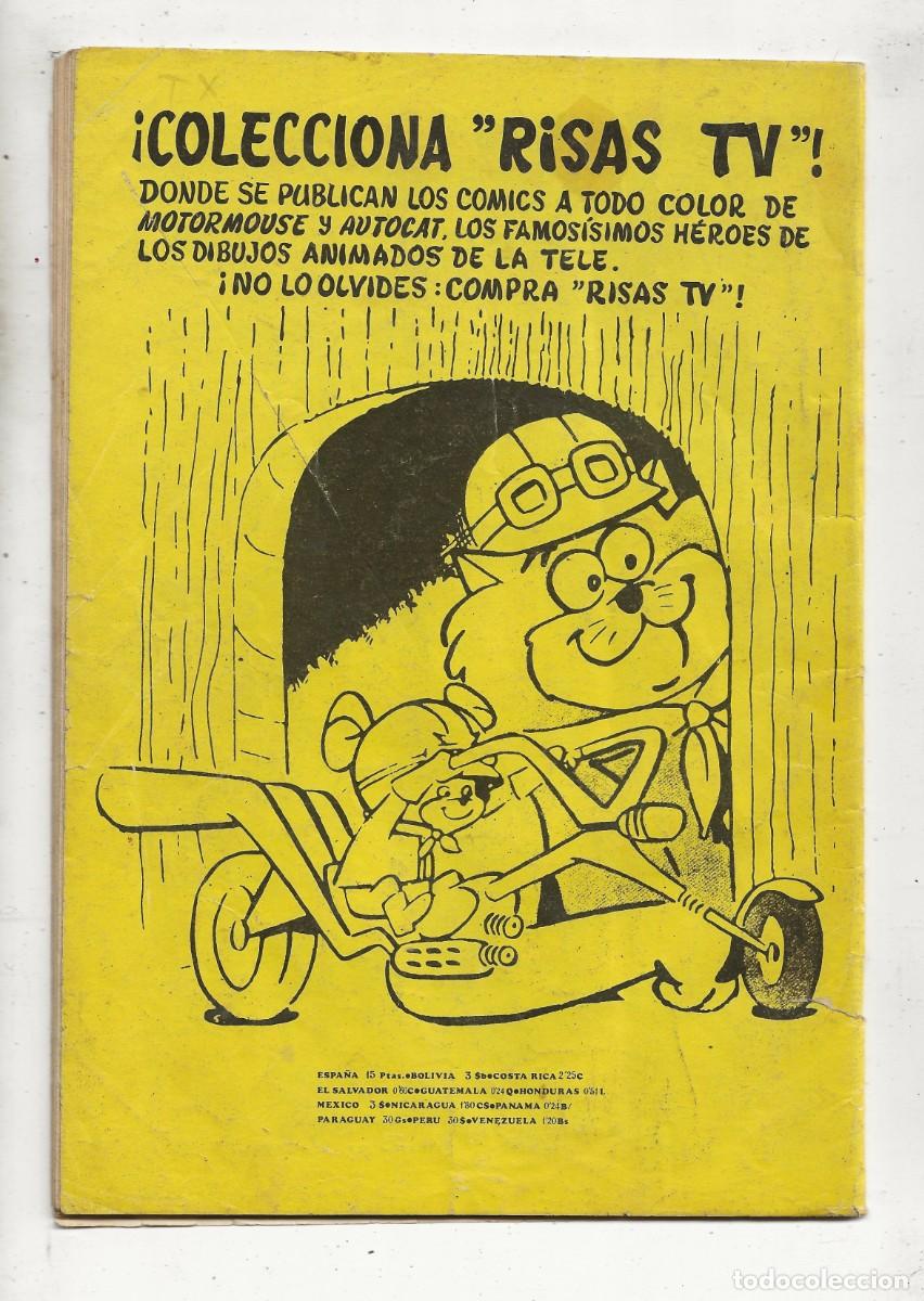 Tebeos: LAUREL Y HARDY EL GORDO Y EL FLACO N&ordm; 96 - EUREDIT 1976 - Foto 2