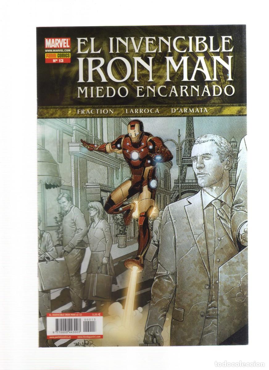Tebeos: IRON MAN EL INVENCIBLE N,13 MIEDO ENCARNADO - Foto 1