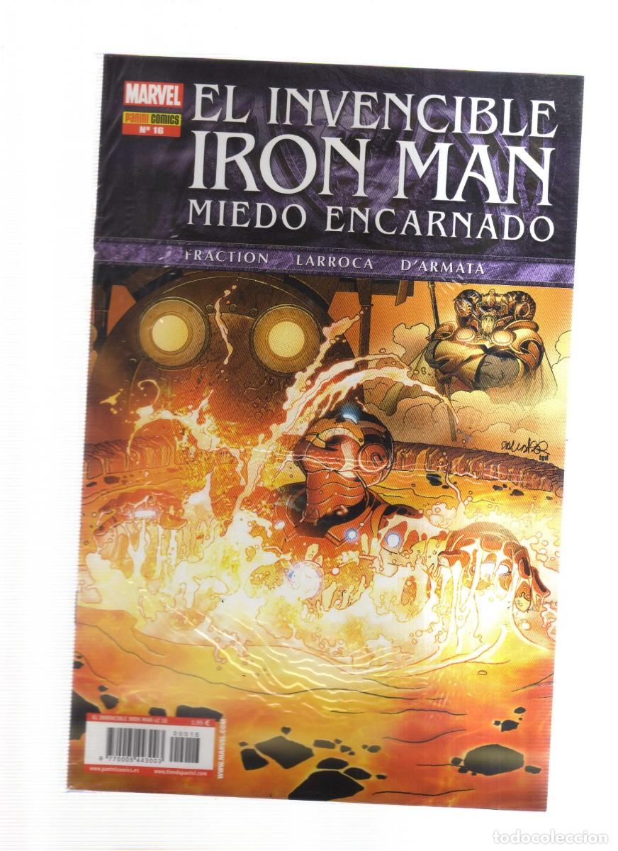 Tebeos: IRON MAN EL INVENCIBLE N,16 MIEDO ENCARNADO - Foto 1