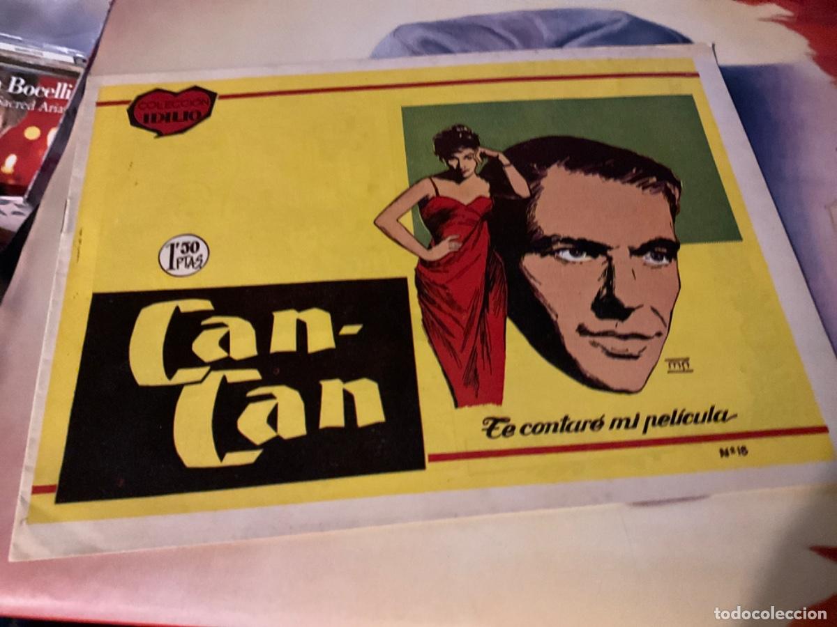 Comics: COLECCI&Oacute;N IDILIO-18: CAN-CAN (BISTAGNE, 1961) DE ROUSSADO PINTO Y OLIVIA SALA