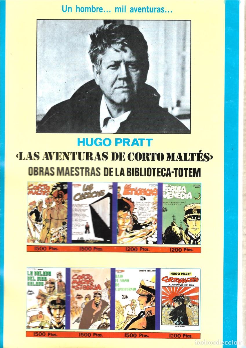 Tebeos: CORTO MALTES N&ordm;9-jesuita joe-con cromos - Foto 2