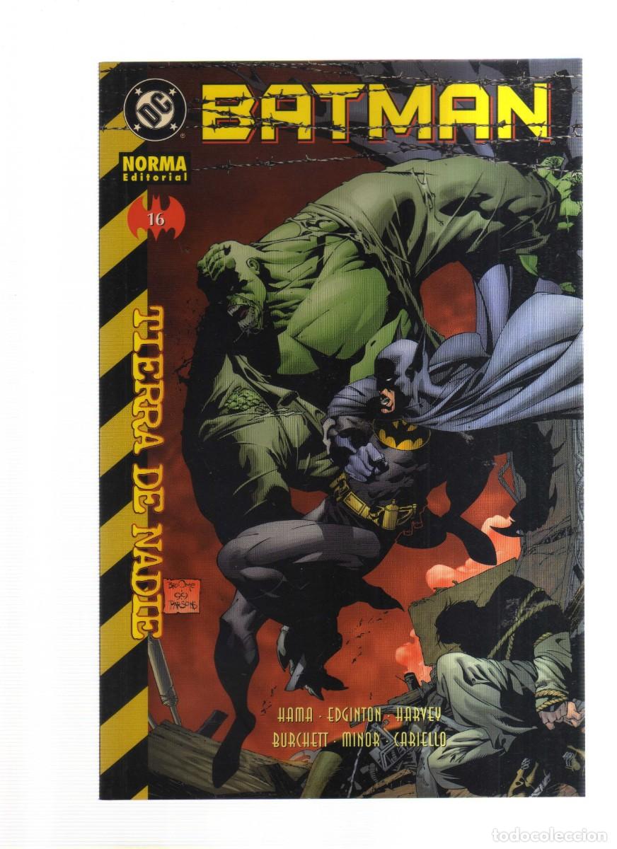 Tebeos: BATMAN N,16 TIERRA DE NADIE - Foto 1