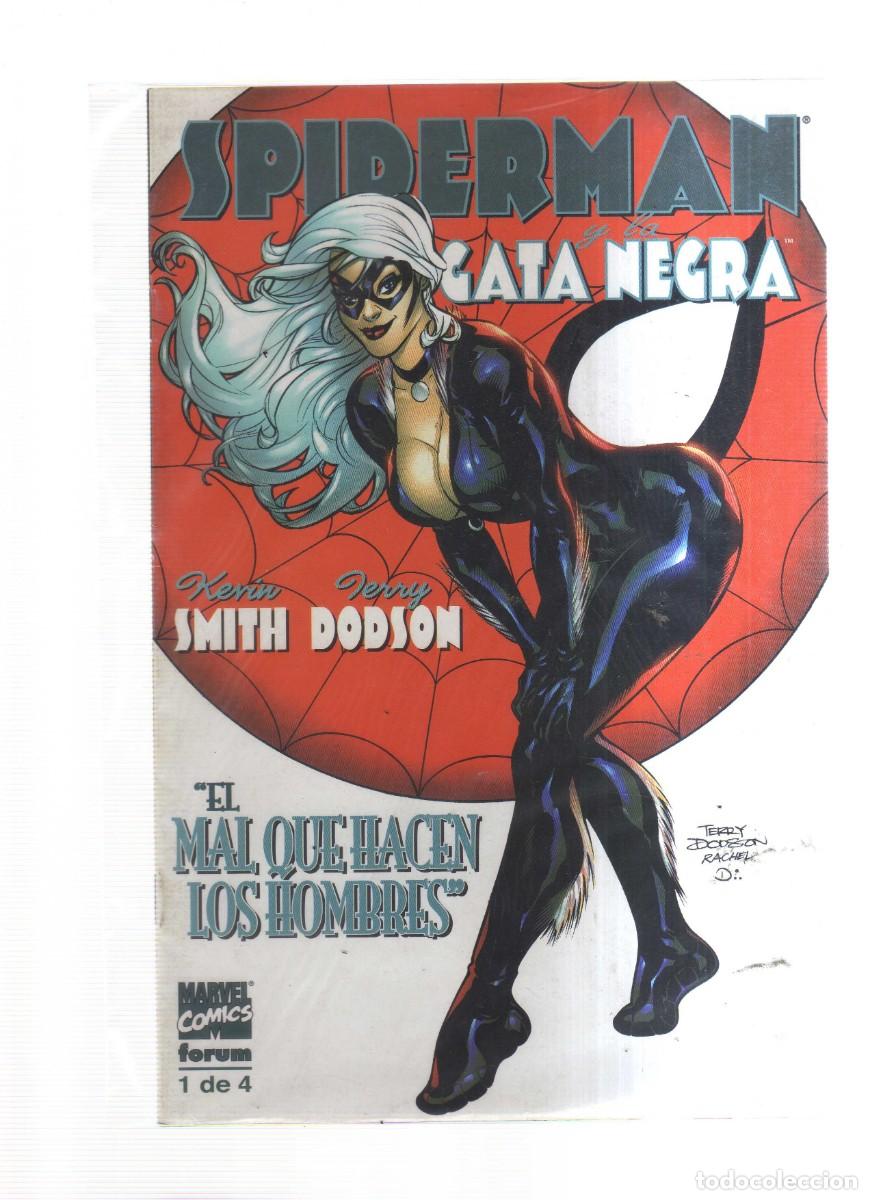Tebeos: SPIDERMAN GATA NEGRA 1 DE 4 - Foto 1