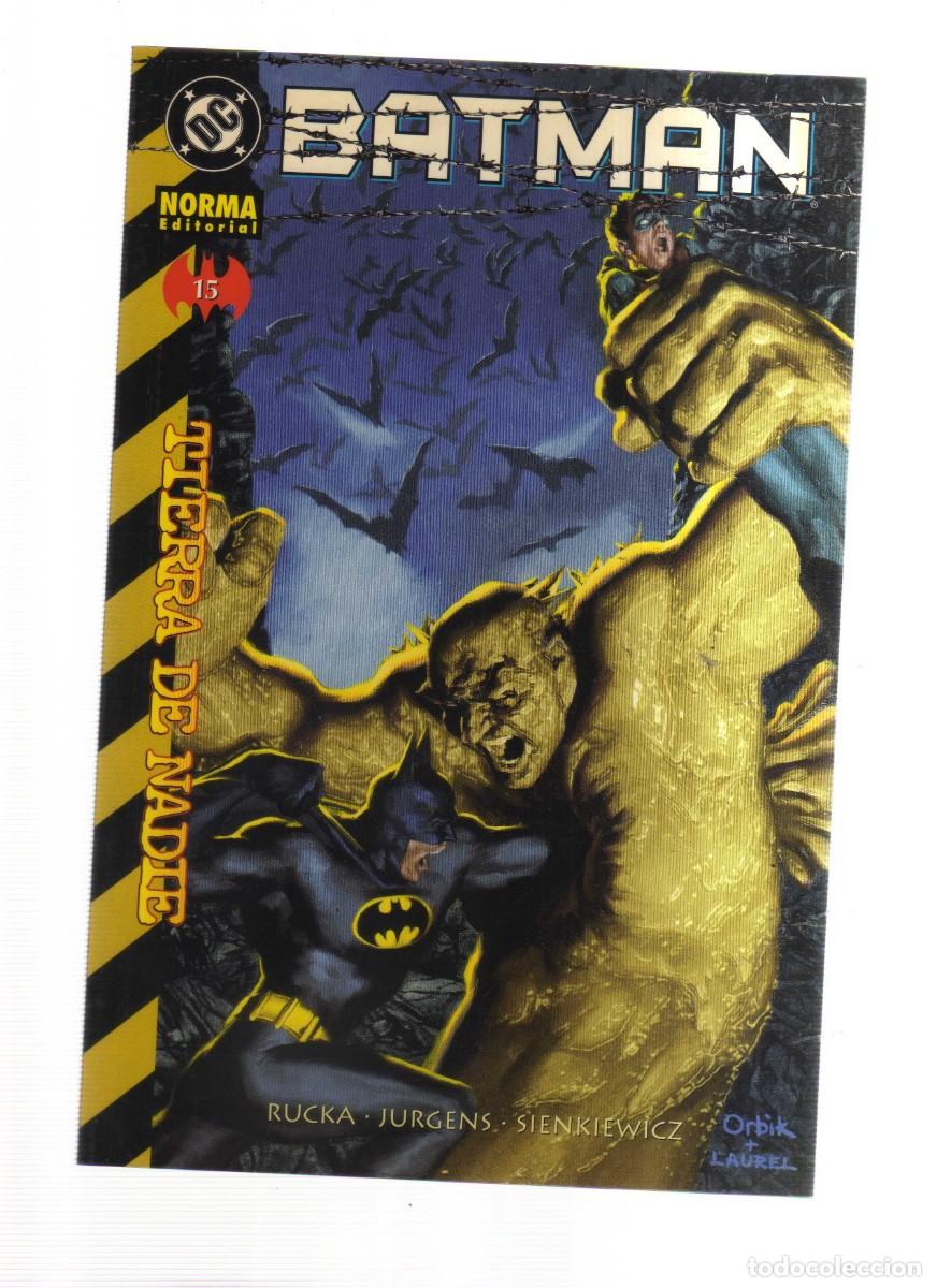 Tebeos: BATMAN N,15 TIERRA DE NADIE - Foto 1