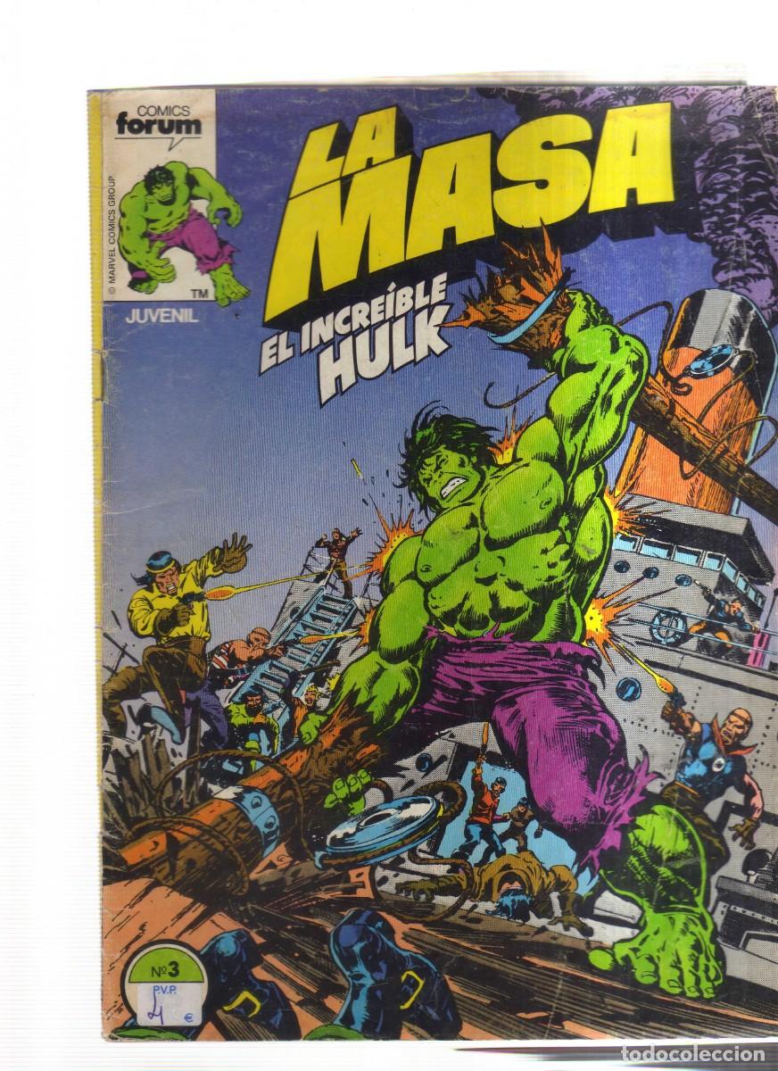 Tebeos: LA MASA EL INCREIBLE HULK N,3 - Foto 1