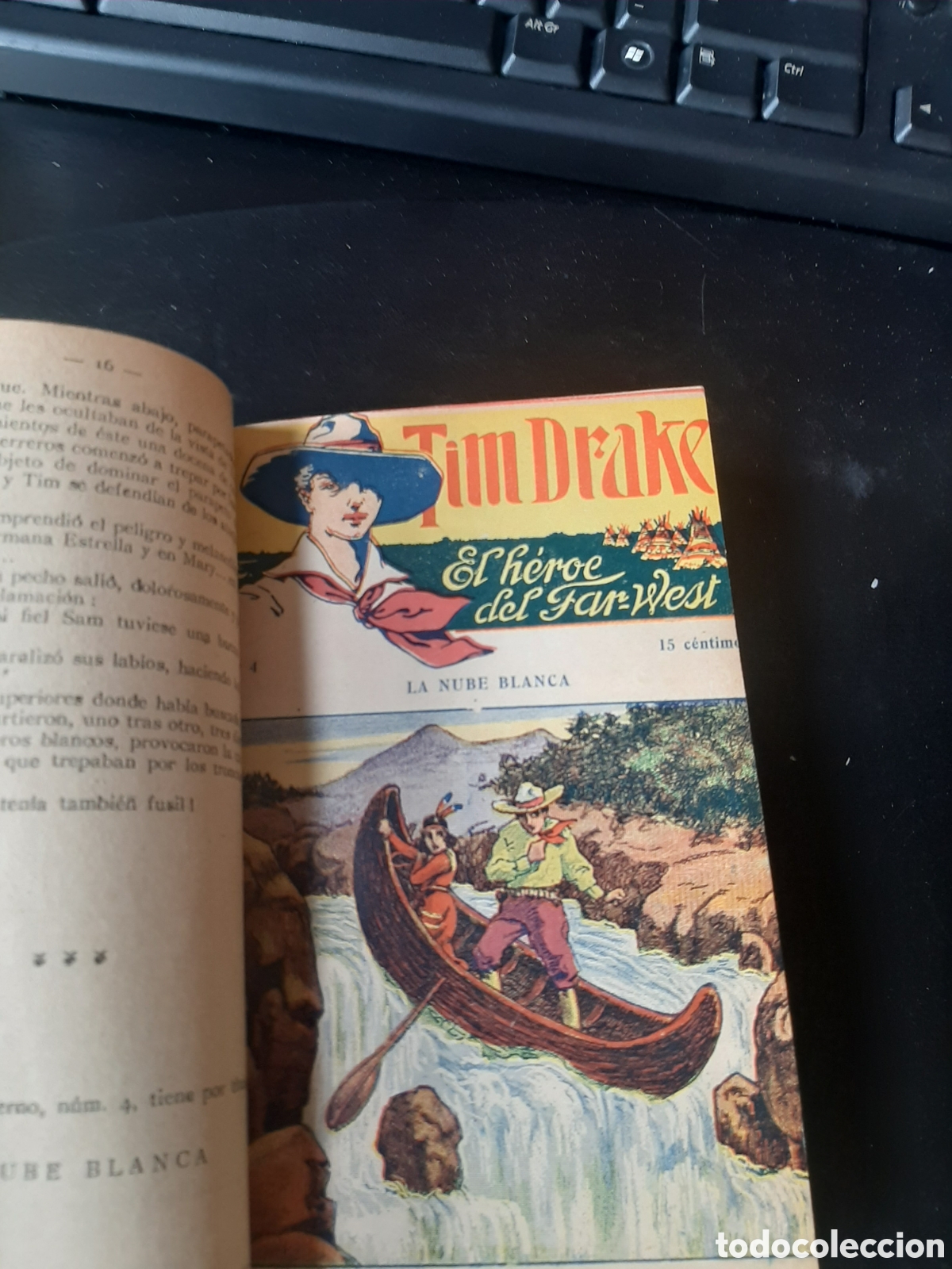 Tebeos: Tomo encuadernado Tim Drake ,el h&eacute;roe del Far-West n&uacute;meros del 1 al 20 - Foto 2
