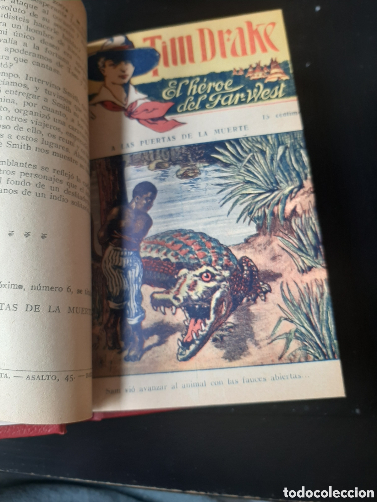 Tebeos: Tomo encuadernado Tim Drake ,el h&eacute;roe del Far-West n&uacute;meros del 1 al 20 - Foto 3