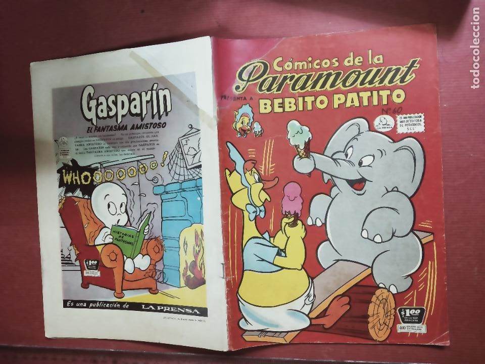 Tebeos: COMICOS DE LA PARAMOUNT. BEBITO PATITO N&ordm; 60. LA PRENSA 1958. - Foto 1