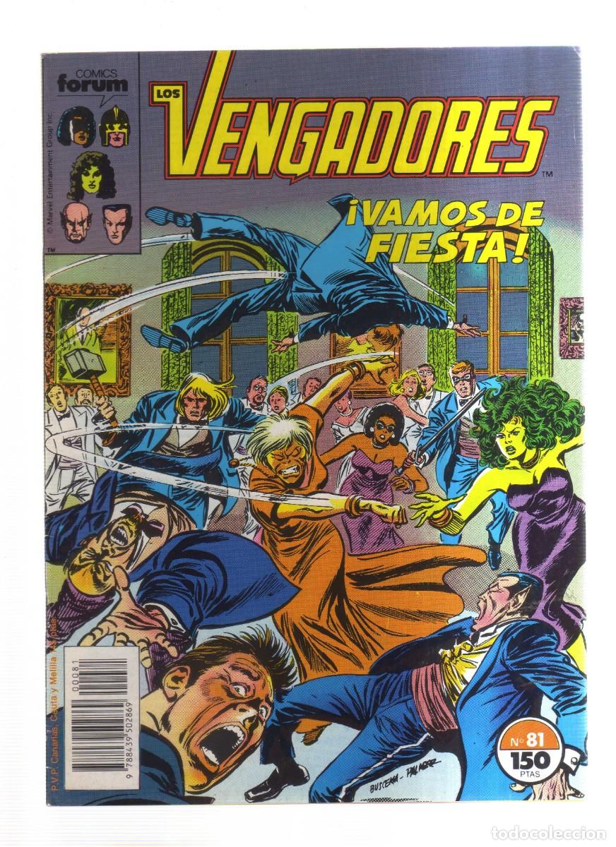 Tebeos: LOS VENGADORES N,81 FORUM - Foto 1