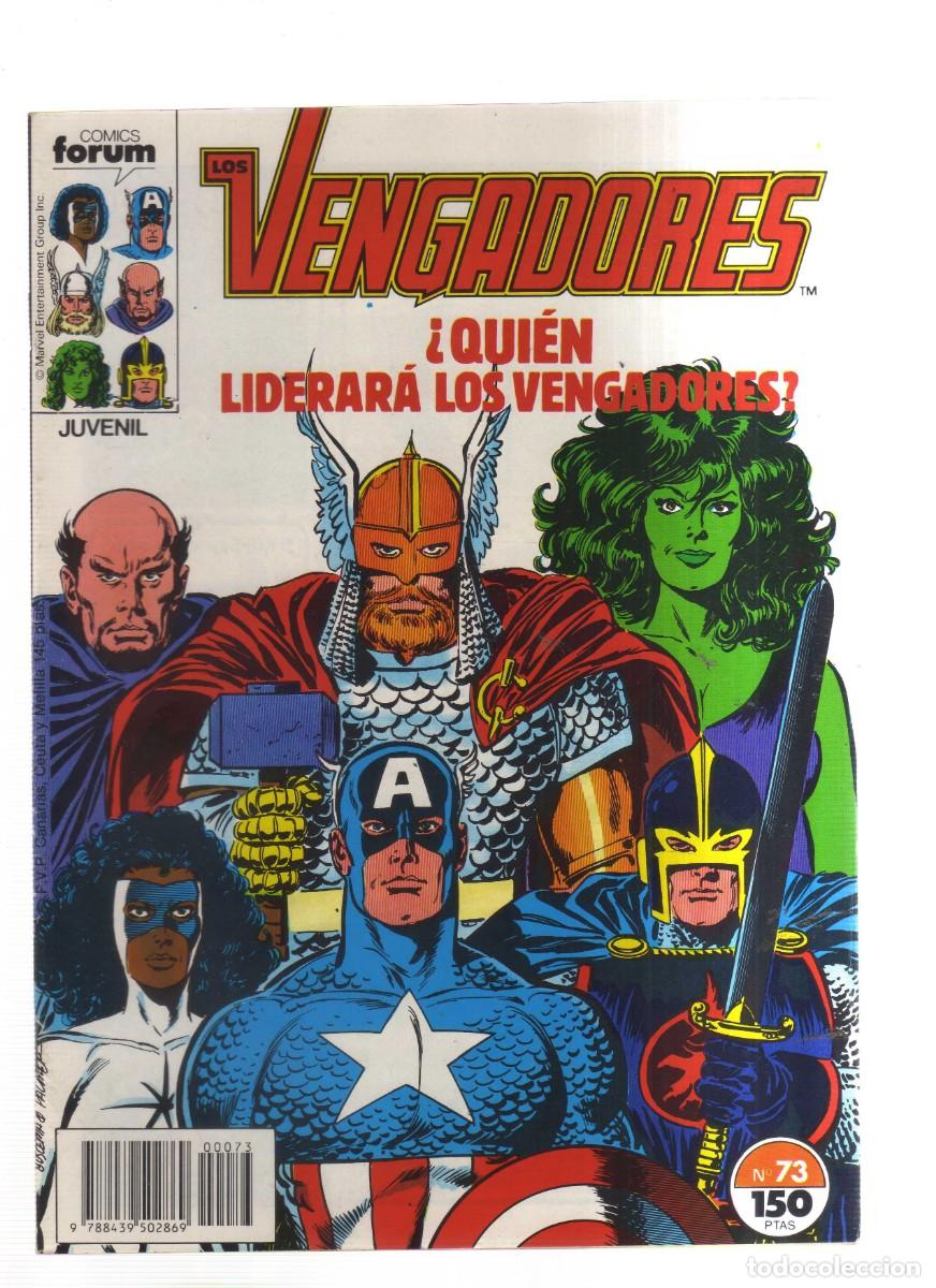 Tebeos: LOS VENGADORES N,73 FORUM - Foto 1