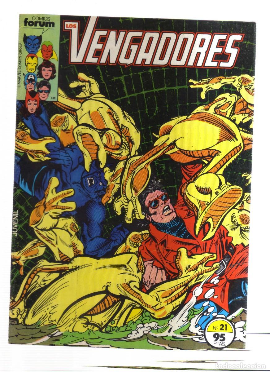 Tebeos: LOS VENGADORES N,21 FORUM - Foto 1