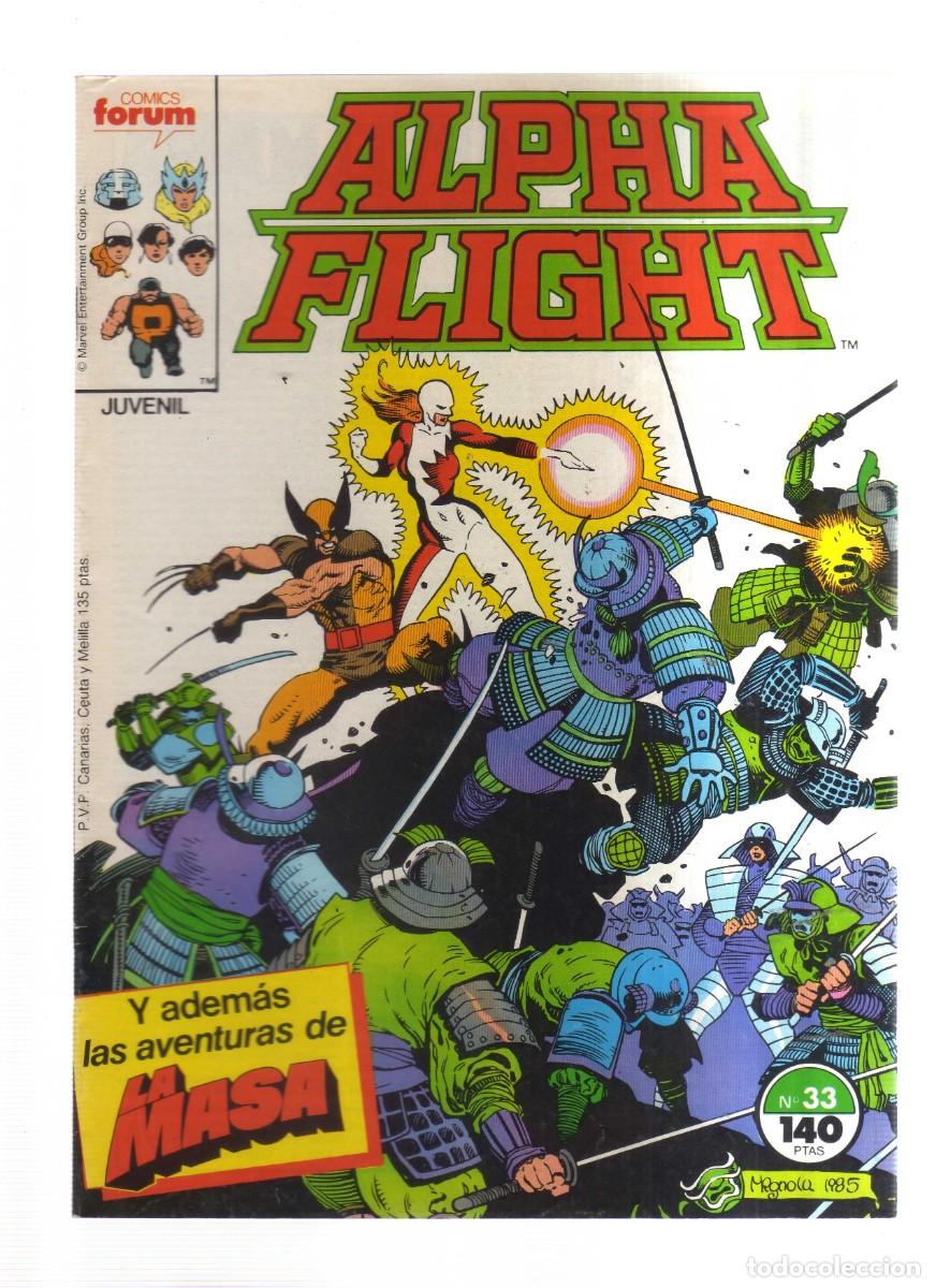 Tebeos: ALPHA FLIGHT N,33 FORUM - Foto 1