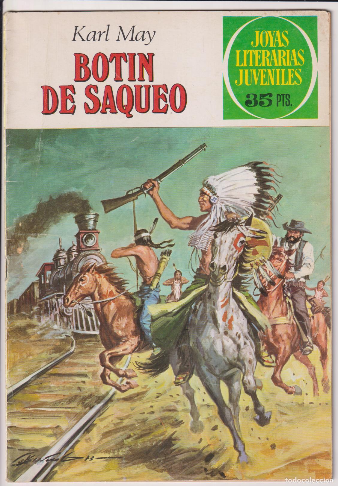 Comics: Joyas Literarias n&ordm; 87. Bot&iacute;n de saqueo. 3&ordf; Edici&oacute;n Bruguera 1979