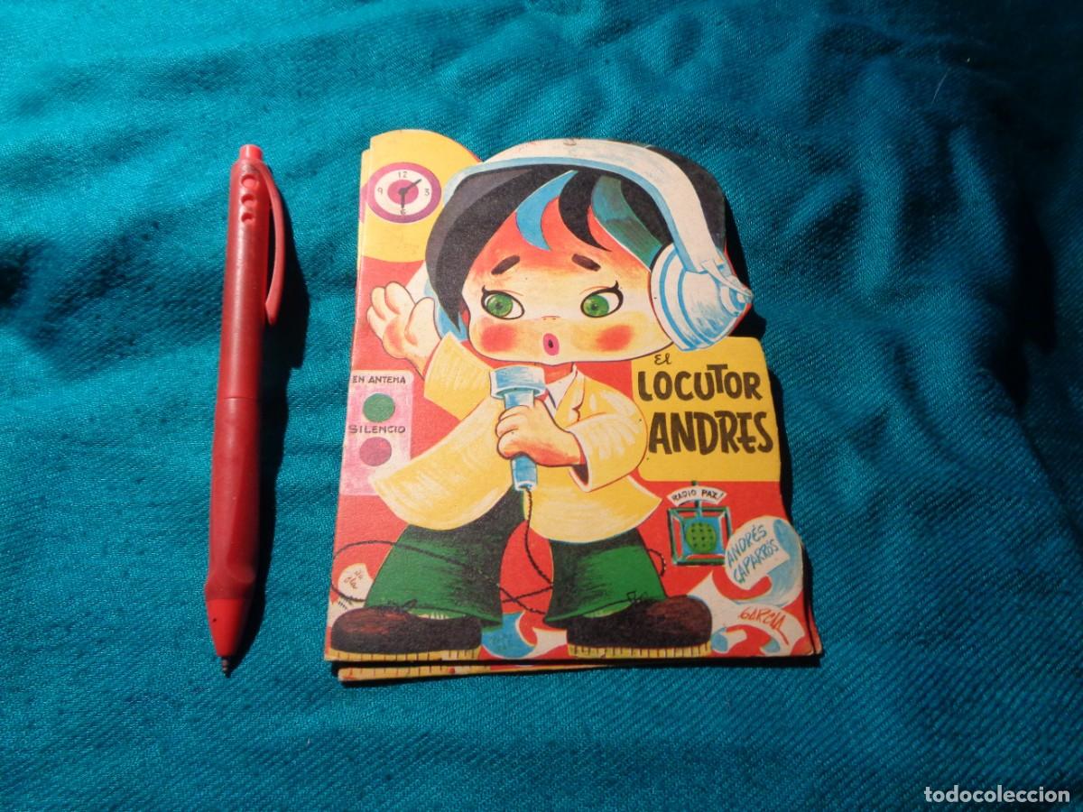 Tebeos: EL LOCUTOR ANDRES. EDT. VILMAR, 1971. CUENTO TROQUELADO - Foto 1