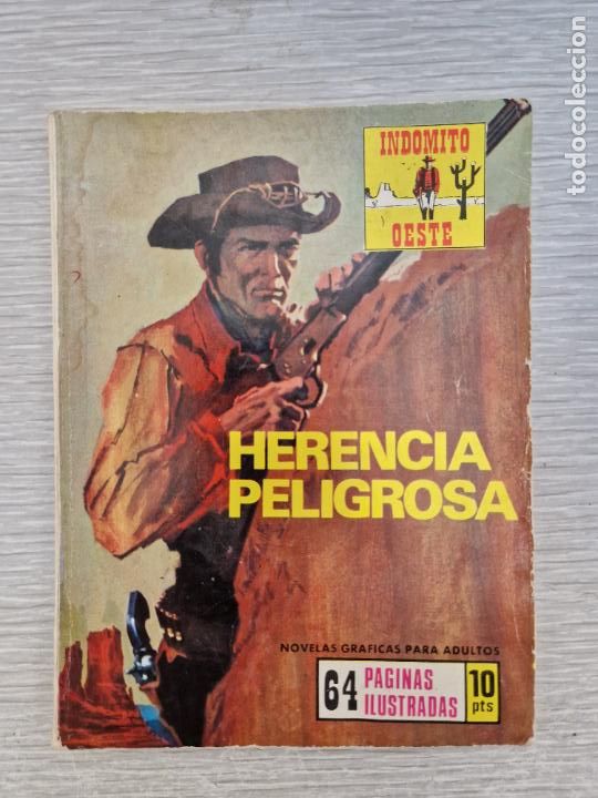 Tebeos: HERENCIA PELIGROSA - INDOMITO OESTE - Foto 1