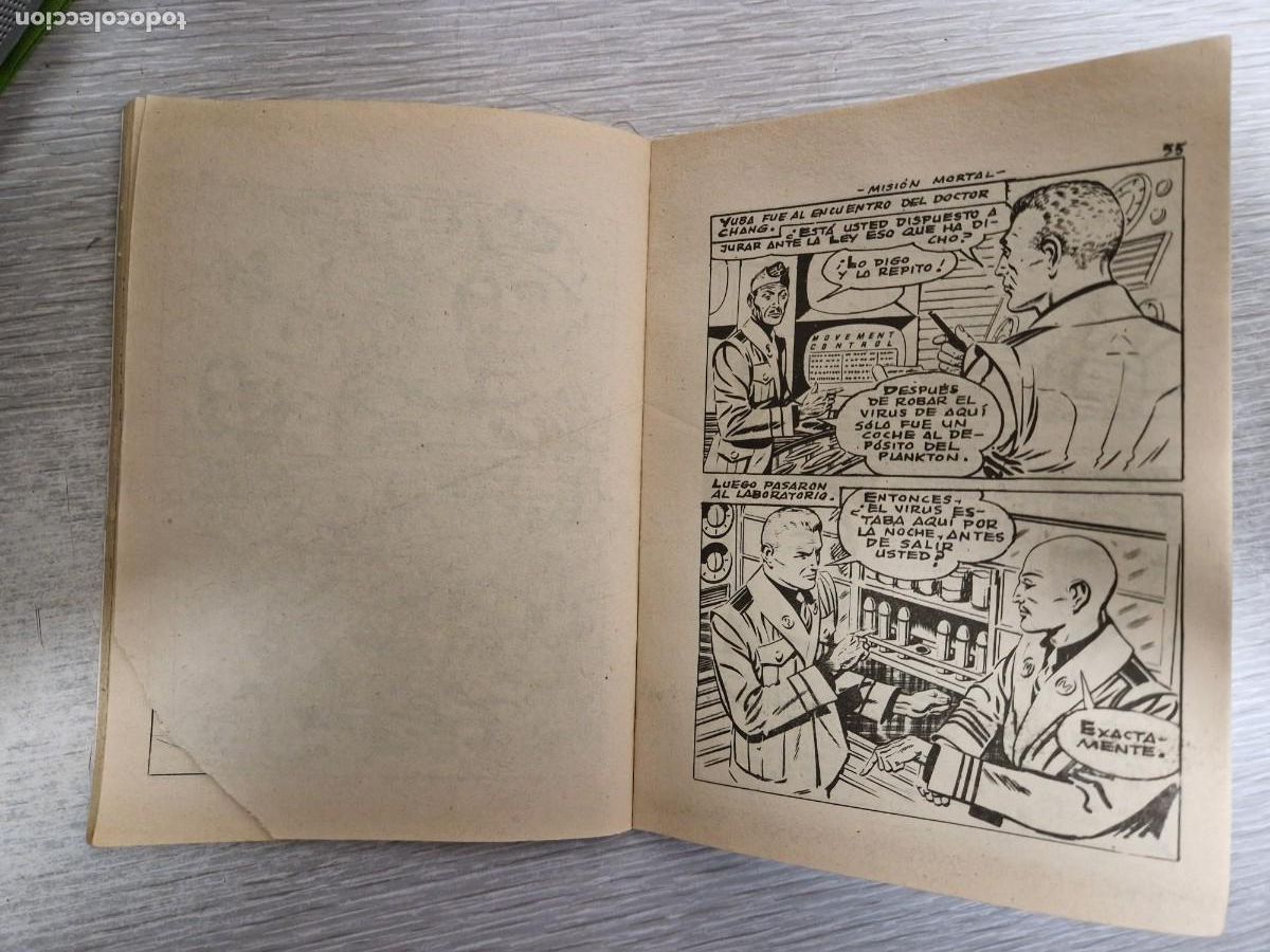 Tebeos: MISION MORTAL - AVENTURAS DEL ESPACIO - N&ordm; 4 - TIENE FALLOS DE IMPRESION. - Foto 10