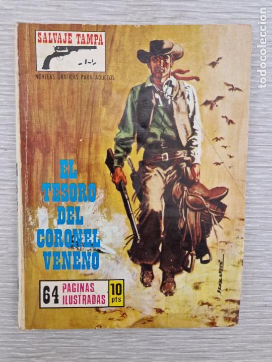 Tebeos: EL TESORO DEL CORONEL VENENO - SALVAJE TAMPA - N&ordm; 124