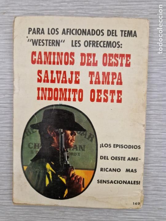 Tebeos: CIEGA AMBICION - CAMINOS DEL OESTE - N&ordm; 149 - Foto 5