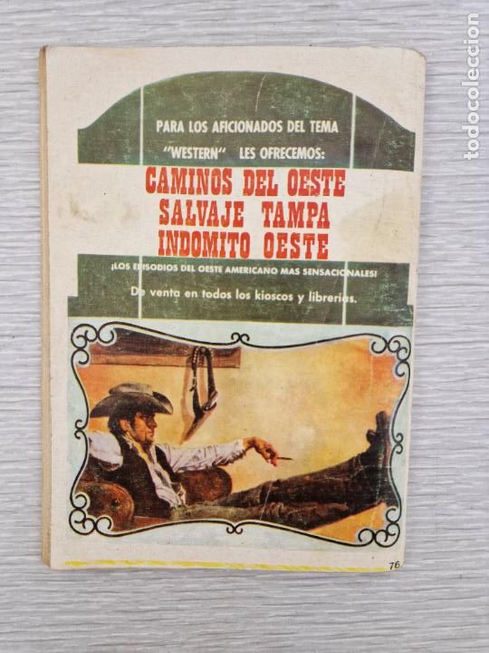 Tebeos: CASTA DE ASESINOS - CAMINOS DEL OESTE - N&ordm; 76 - Foto 3