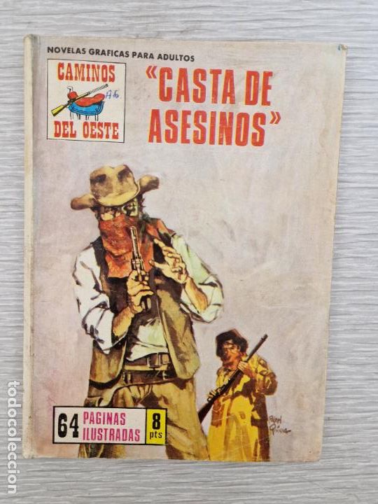 Tebeos: CASTA DE ASESINOS - CAMINOS DEL OESTE - N&ordm; 76