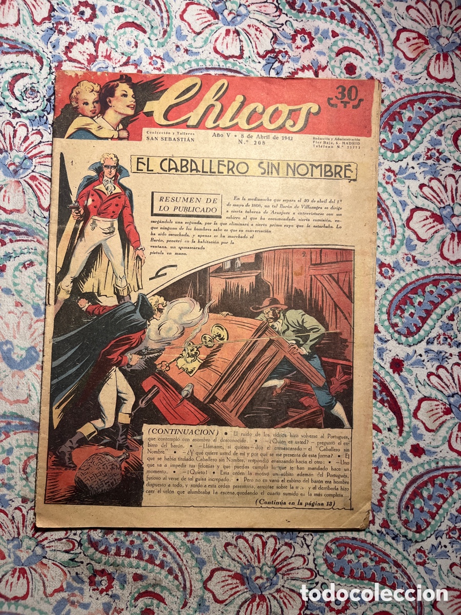 Tebeos: CHICOS, N&Uacute;MERO 208, (EDITORIAL CHICOS/GILSA) - Foto 1