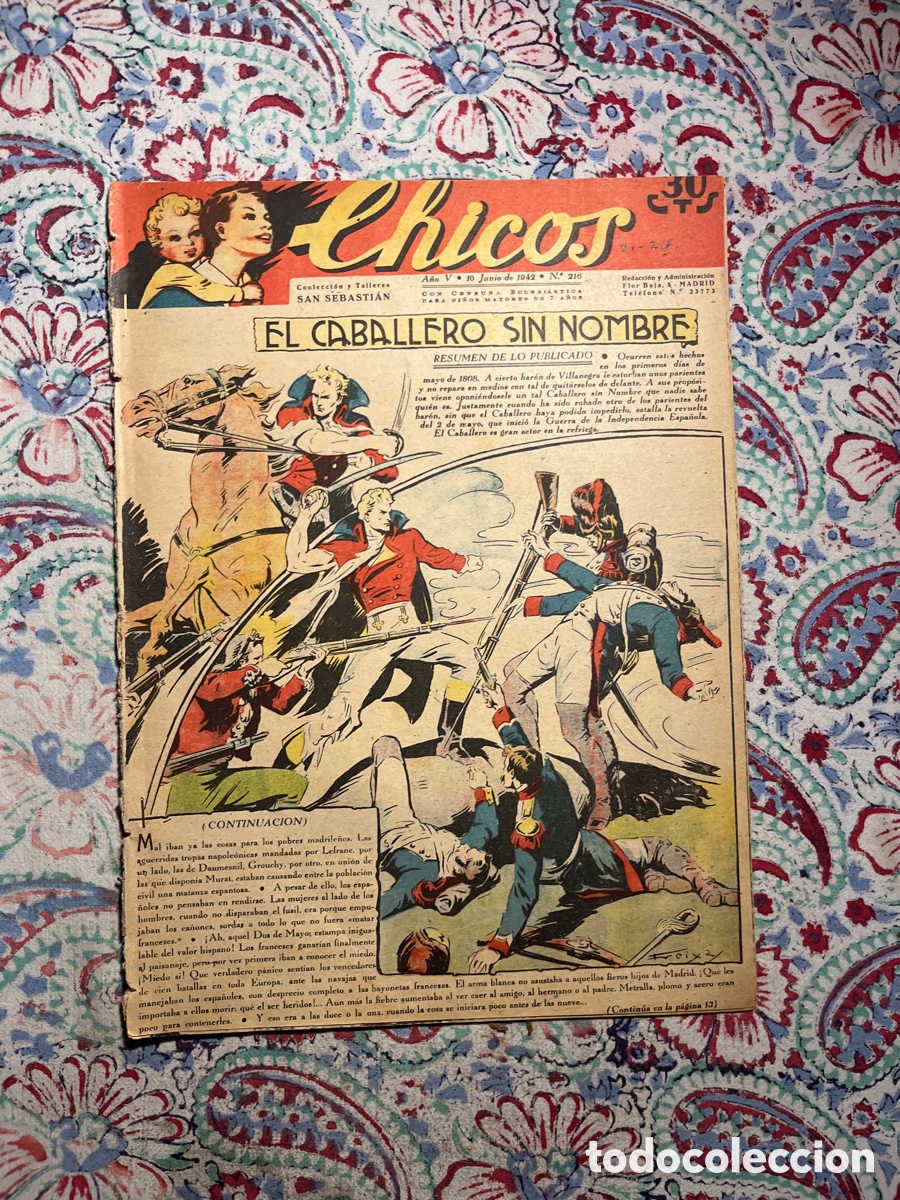 Tebeos: CHICOS, N&Uacute;MERO 216, (EDITORIAL CHICOS/GILSA) - Foto 1
