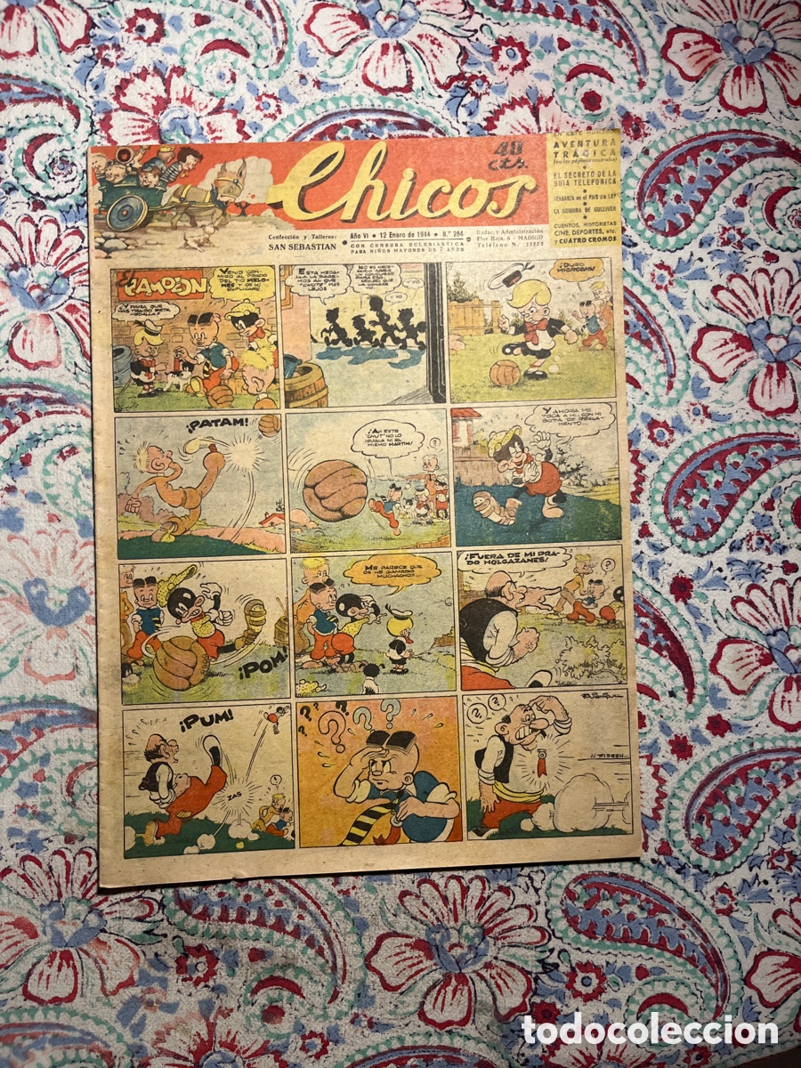 Tebeos: CHICOS, N&Uacute;MERO 284, (EDITORIAL CHICOS/GILSA) - Foto 1