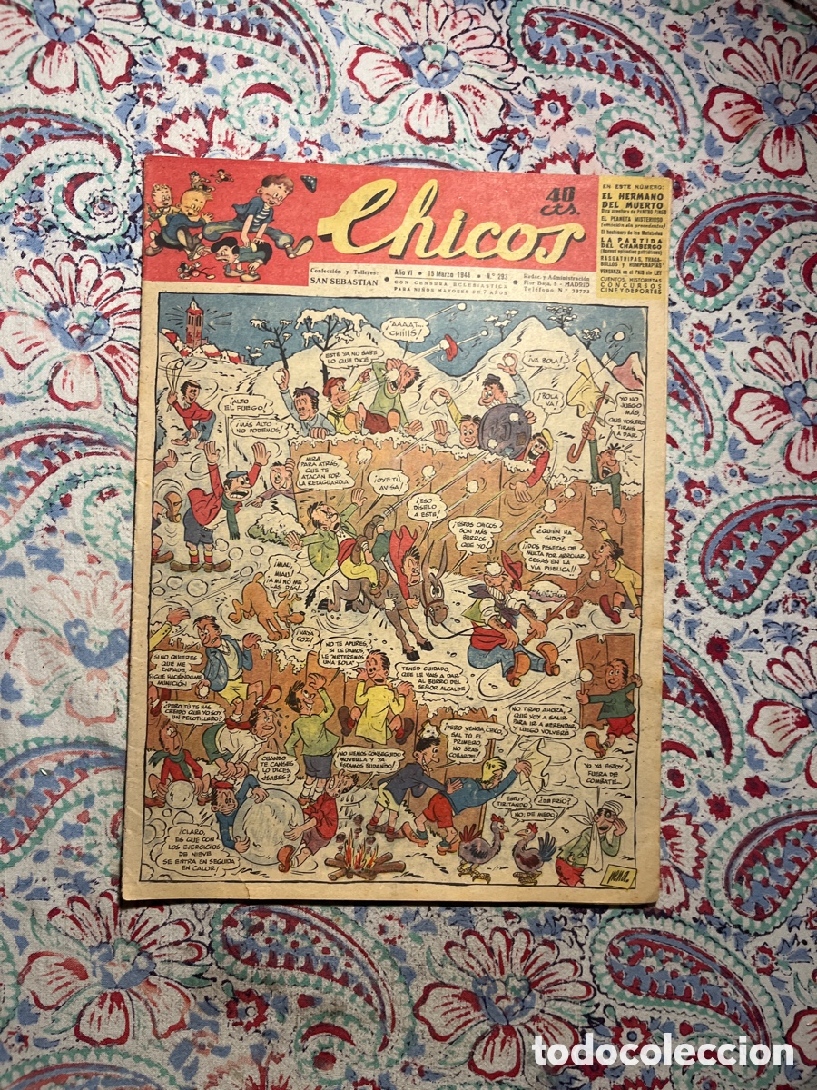 Tebeos: CHICOS, N&Uacute;MERO 293, (EDITORIAL CHICOS/GILSA) - Foto 1