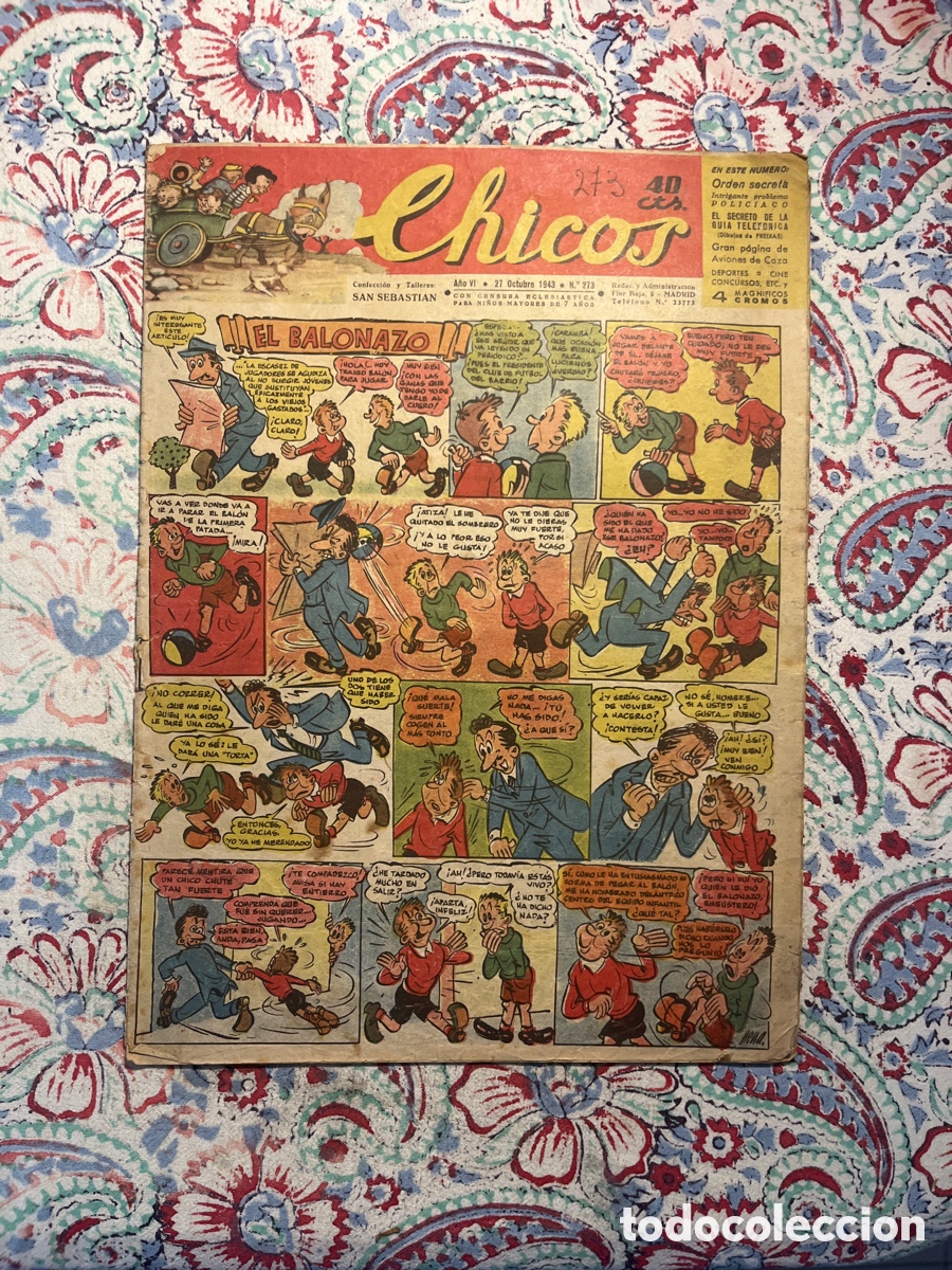 Tebeos: CHICOS, N&Uacute;MERO 273, (EDITORIAL CHICOS/GILSA) - Foto 1