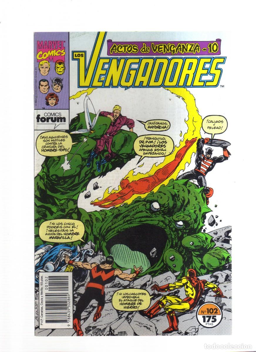Tebeos: LOS VENGADORES N,102 FORUM - Foto 1