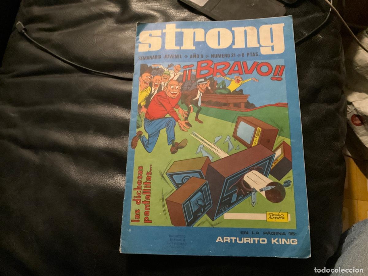 Comics: STRONG SEMANARIO JUVENIL A&Ntilde;O II. N&ordm; NUMERO 21. EDICIONES ARGOS JUVENIL.