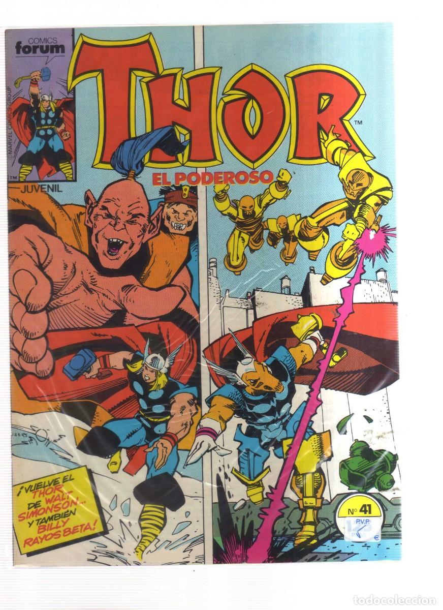 Tebeos: THOR EL PODEROSO DE FORUM N,41 - Foto 1